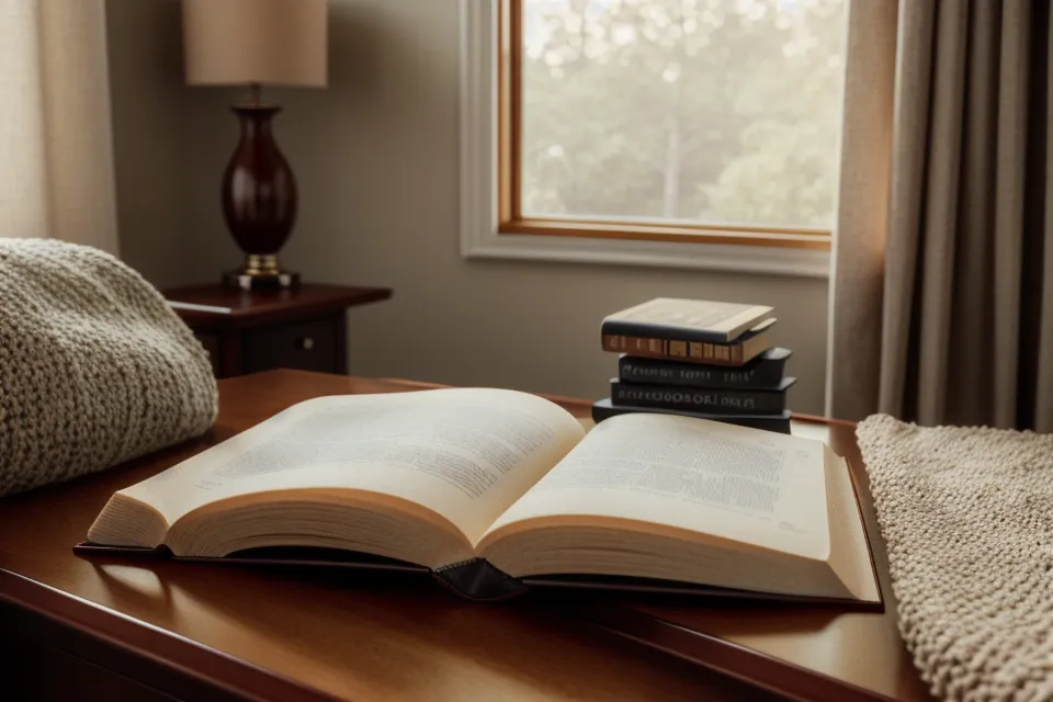 Kale chips and avocado, fat-paired eye health snacks for aging vision, stacked beside books