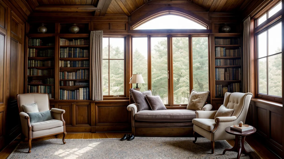 Best lighting for reading with aging eyes: a reading lamp beside an open book, showing a reading-lighting setup that reduces vision strain
