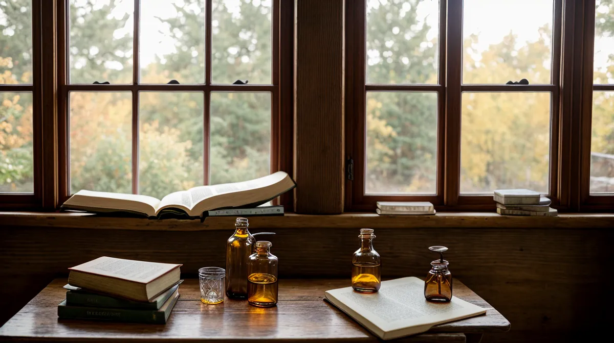 Stack of paperbacks beside a tablet, symbolizing dry eye relief for readers balancing aging vision and daily reading habits